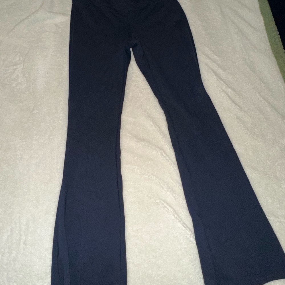 Black Flared Pants